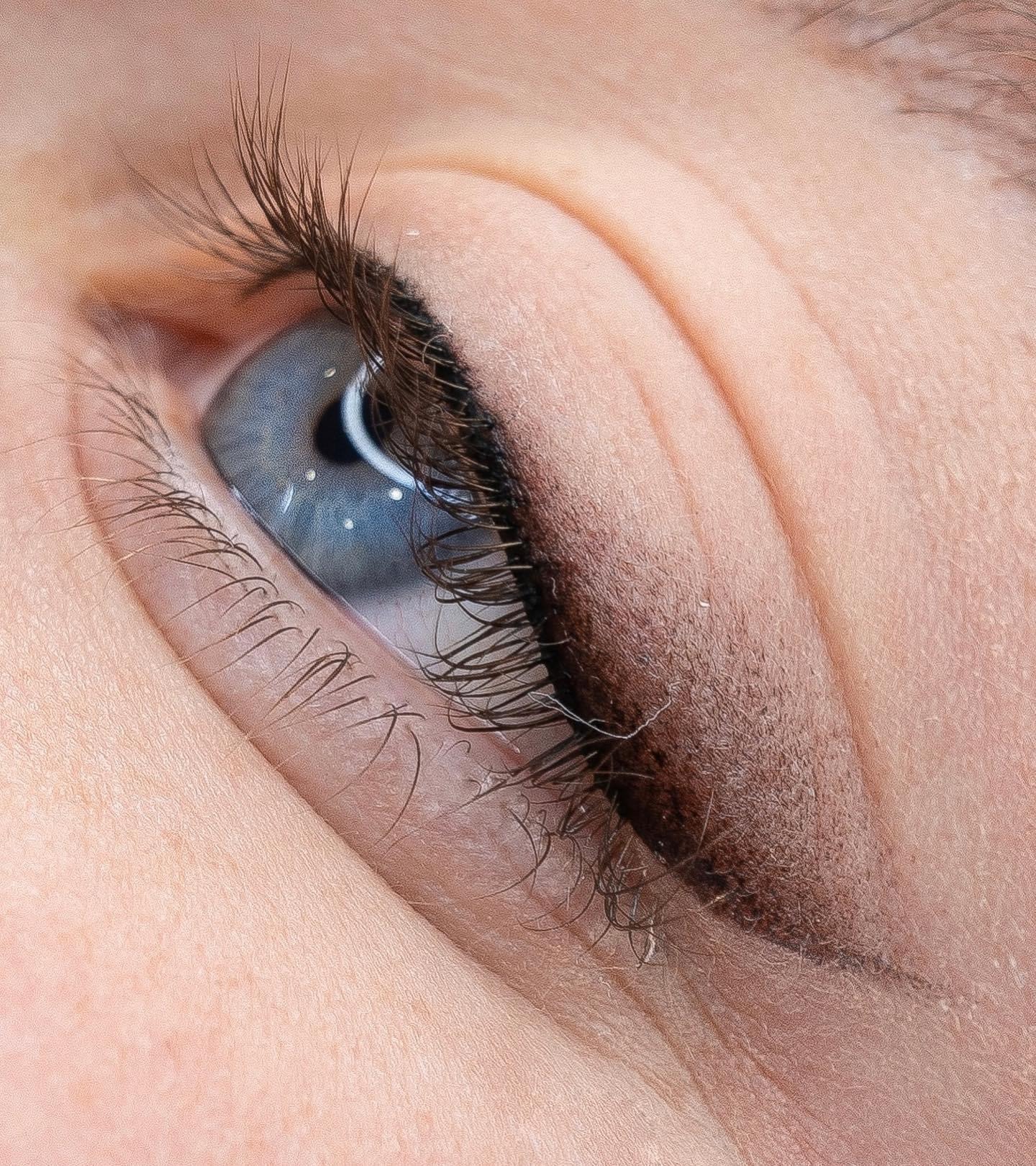 Résultat maquillage semi-permanent yeux – tracé fin naturel Anuta V