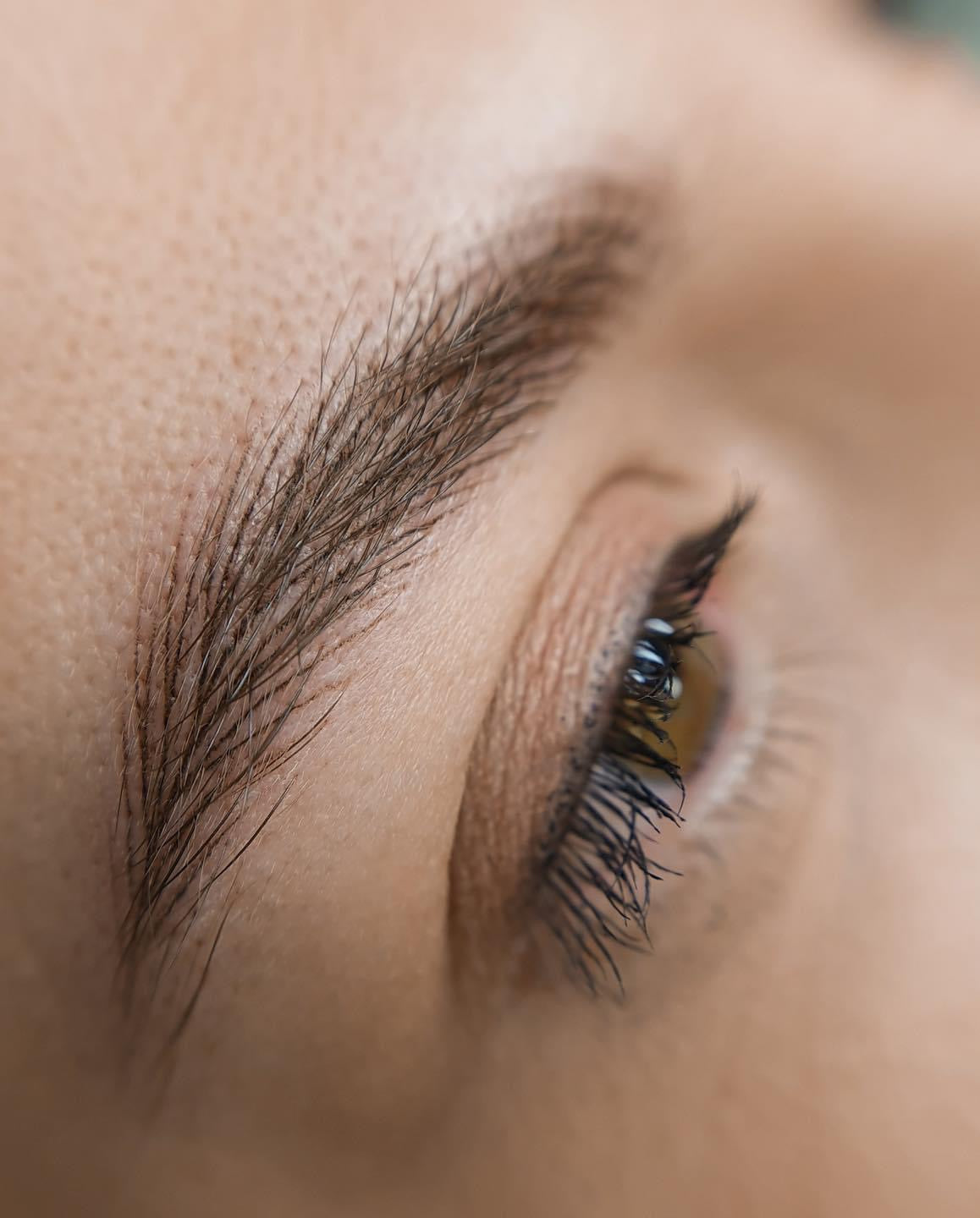Résultat micropigmentation sourcils poil à poil – Anuta V Manosque